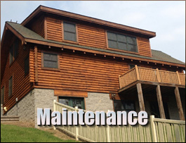  Middlesex, North Carolina Log Home Maintenance